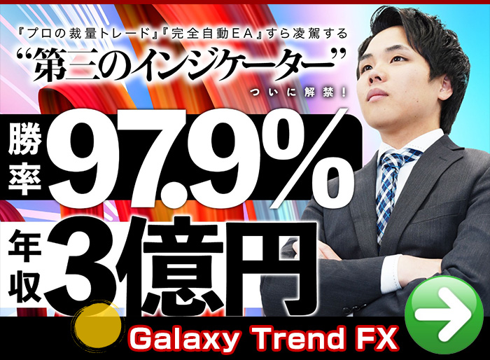 本田浩輝氏の高い再現性。Galaxy Trend FX